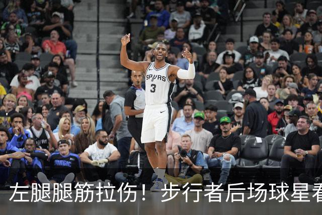 左腿腿筋拉伤！步行者后场球星看起来需要休战一段时间？